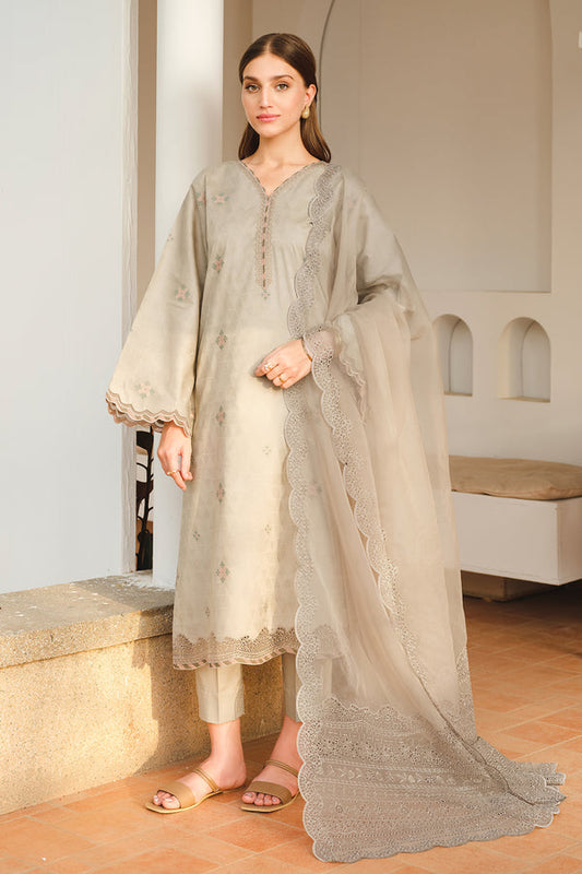 Baroque | Luxury Pret 24 | LAWN UF-664 - Pakistani Designer Dress - by Baroque | Type: Luxury - 100% Original at Saira Sultan