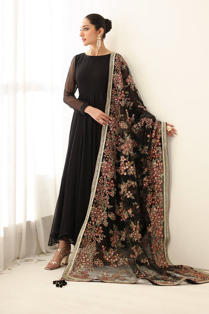 Baroque | Luxury Pret 25 | EMBROIDERED CHIFFON PR-1161 - Pakistani Designer Dress - by Baroque - Type : Ladies Clothes - 100% Original at Saira Sultan