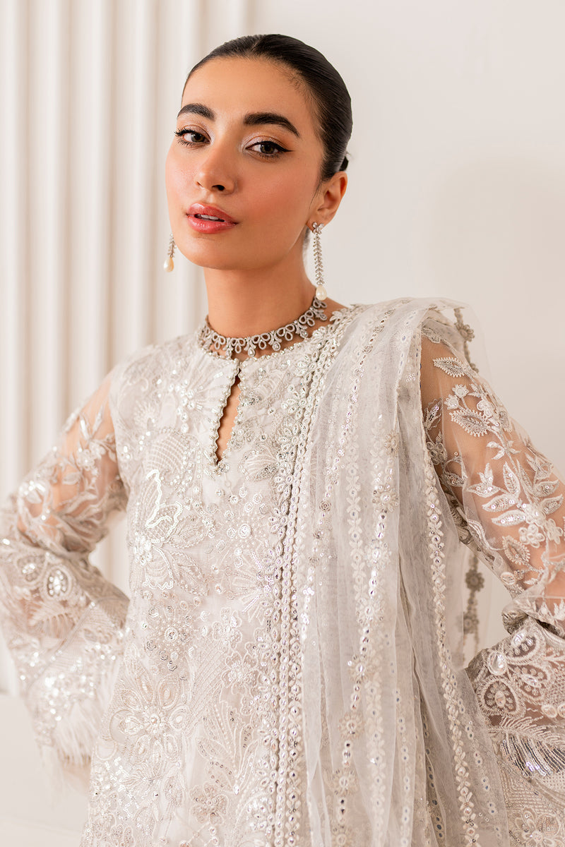 Baroque | Formal Collection | NET UF-703 M White Net