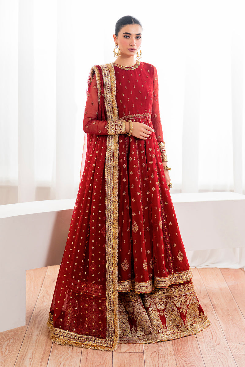 Baroque | Formal Collection | CHIFFON UF-688 XS Red Chiffon