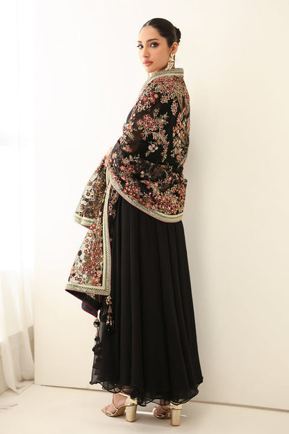 Baroque | Luxury Pret 25 | EMBROIDERED CHIFFON PR-1161 - Pakistani Designer Dress - by Baroque - Type : Ladies Clothes - 100% Original at Saira Sultan
