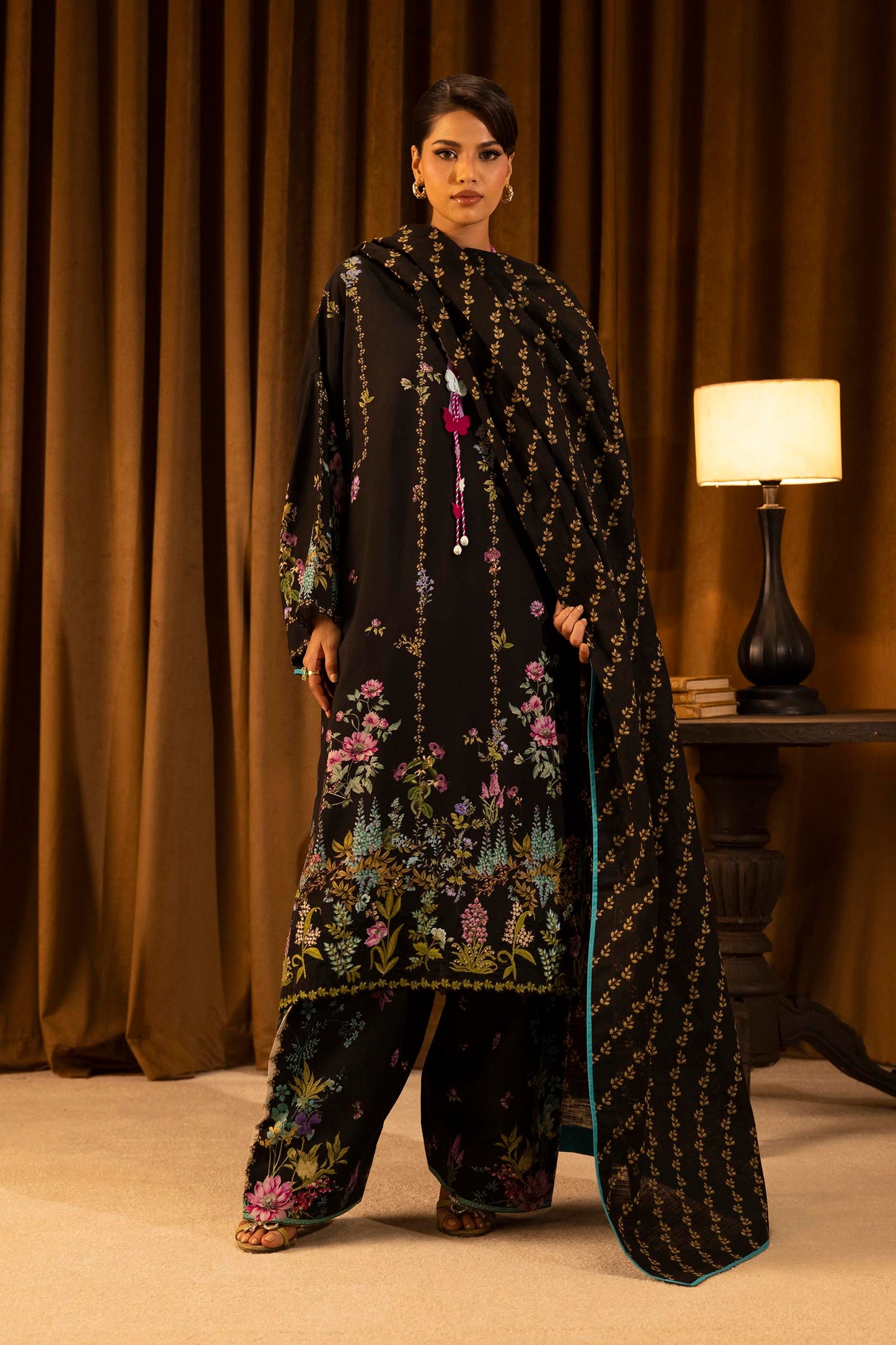 Sana Safinaz | Muzlin Winter 25 | 013B by Sana Safinaz - Designer Dress - Type : Ladies Clothes - Available at Saira Sultan - 100% Original 