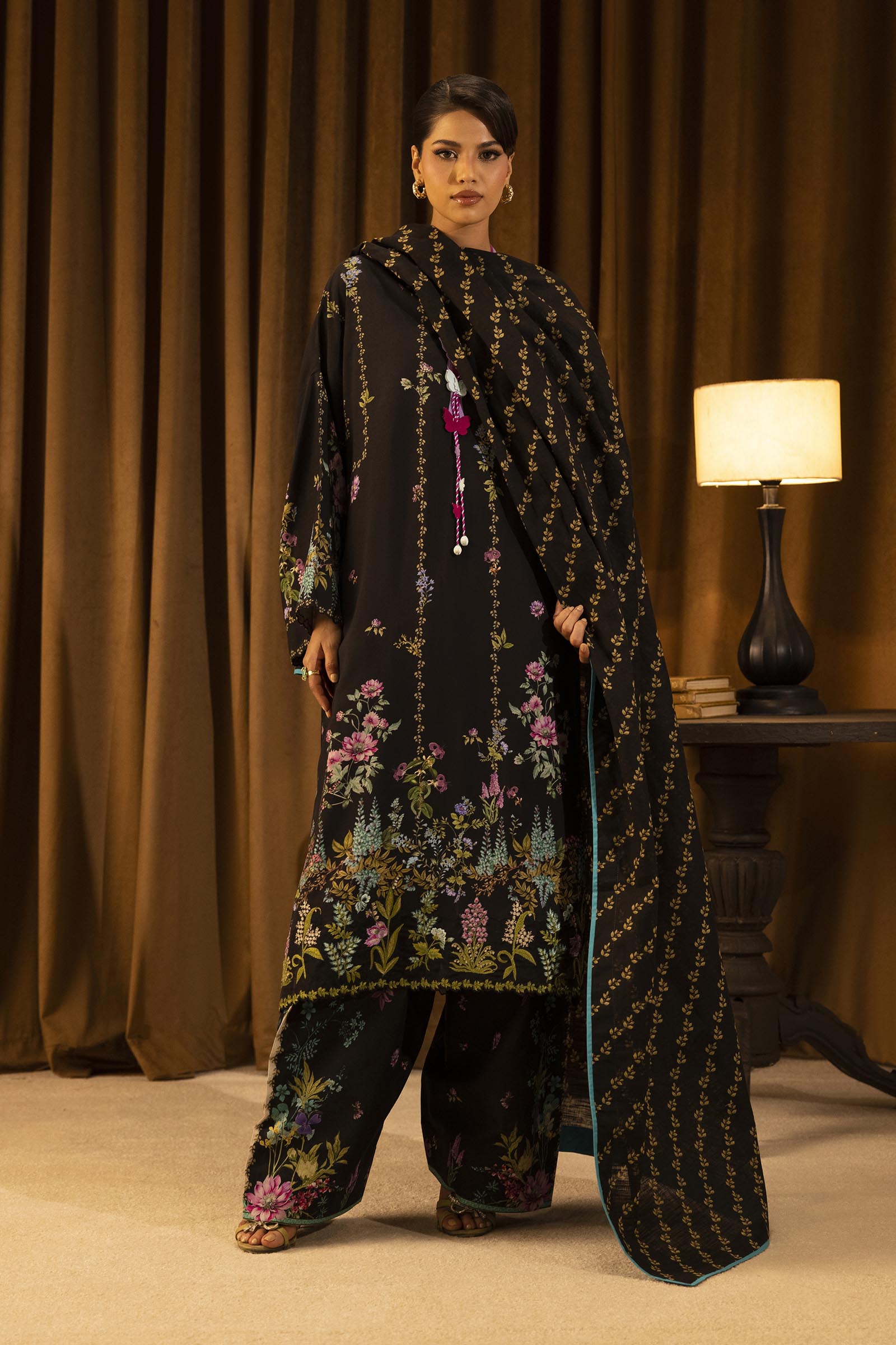 Sana Safinaz | Muzlin Winter 25 | 013B by Sana Safinaz - Designer Dress - Type : Ladies Clothes - Available at Saira Sultan - 100% Original 