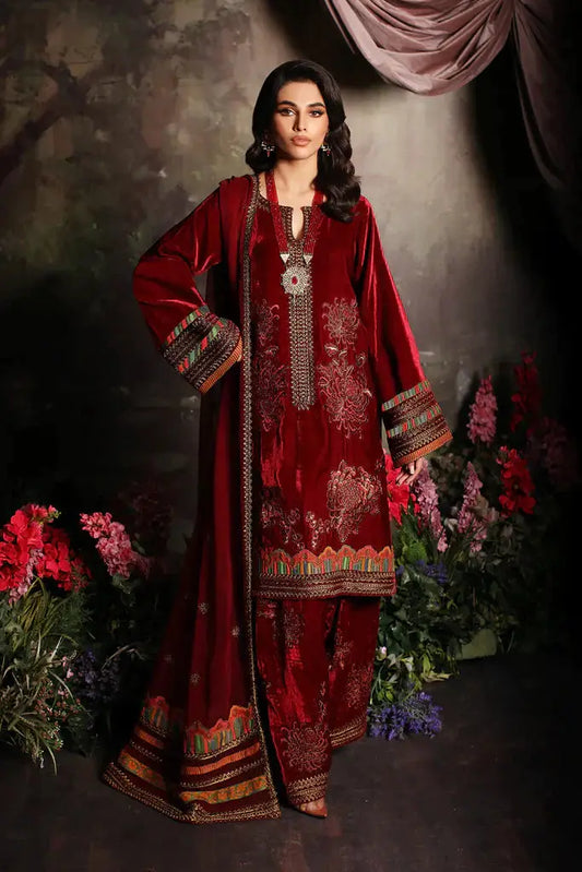 Charizma | Signora Velvet 23 | CVT3-03 - Pakistani Designer Dress - by Charizma | Type: Formal - 100% Original at Saira Sultan