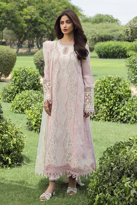Qalamkar | Festive Lawn 2024 | PS-09 FARVA - Pakistani Designer Dress - by Qalamkar | Type: Luxury - 100% Original at Saira Sultan