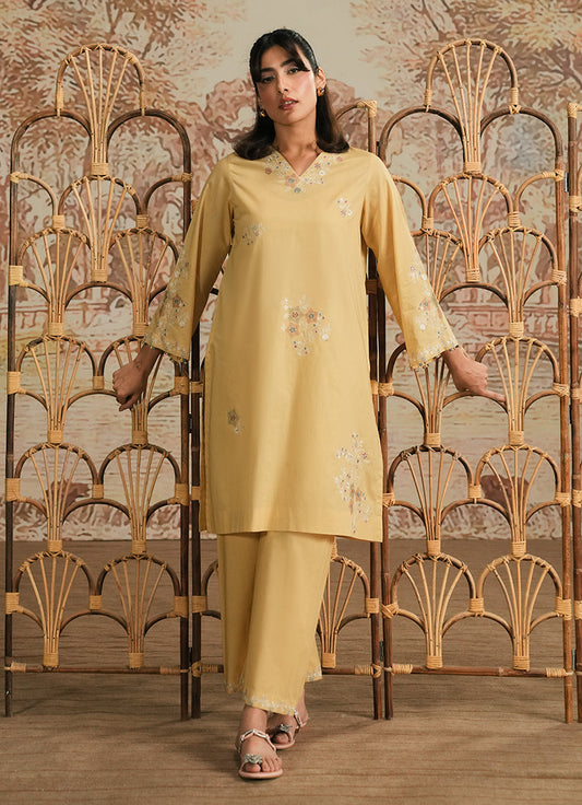Image | Spring the Tea | ICSE-214194-12554 XS Pale Yellow Cotton