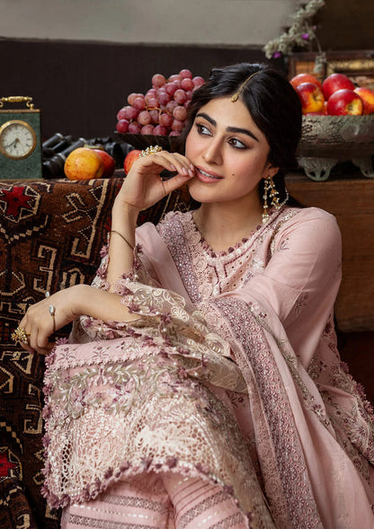 Kahf Premium | Kahf Karandi 25 | KKH-08 ROSABELLE - Pakistani Designer Dress - by Kahf Premium - Type : Ladies Clothes - 100% Original at Saira Sultan