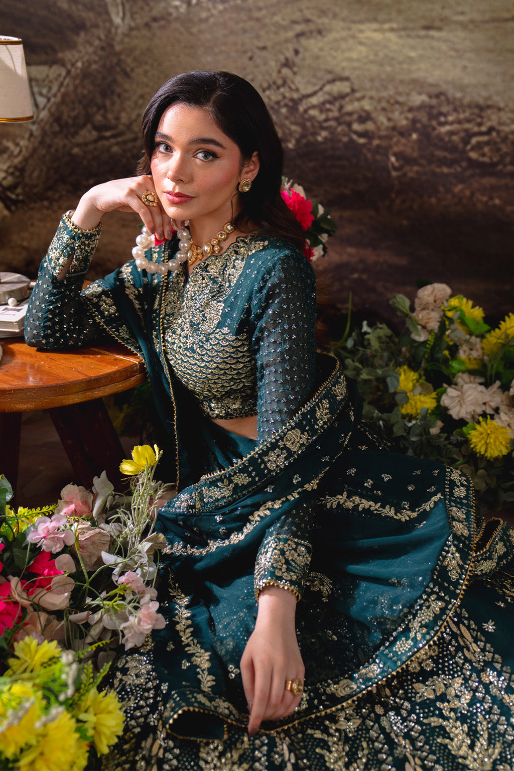 Neeshay | Dastaan Formals 25 | Shahnoor - Pakistani Designer Dress - by Neeshay - Type : Ladies Clothes - 100% Original at Saira Sultan