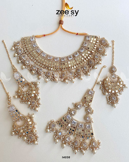 Hania's Bridal Set White