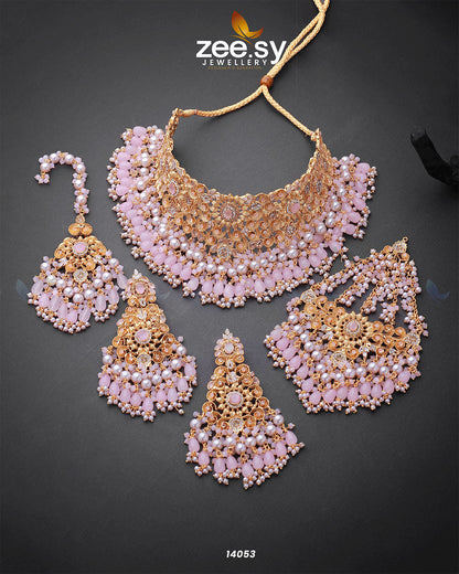 Luminescent Bridal Set Pink