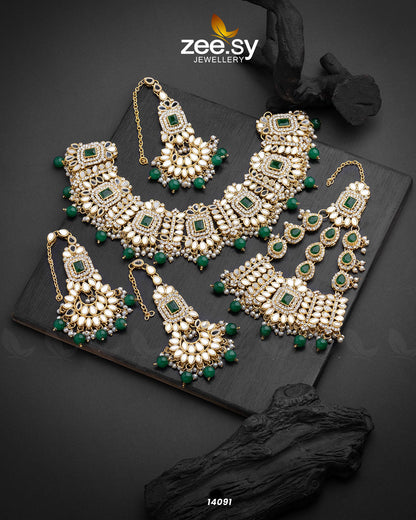 Maryam Bridal Set Green