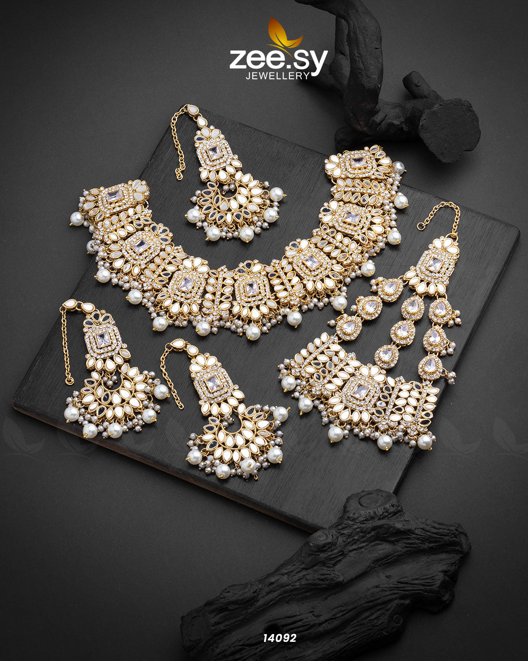Maryam Bridal Set Pearl