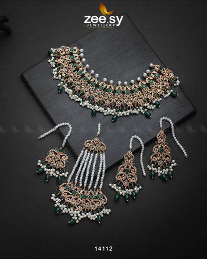 Mahira Bridal Set Green