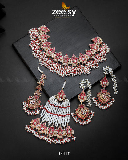 Aurum Bridal Set Red