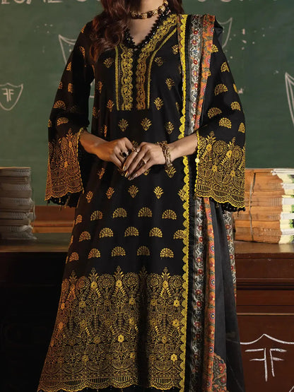 Faiza Faisal | Maya Luxury Lawn | Clara - Pakistani Designer Dress - by Faiza Faisal | Type: Luxury - 100% Original at Saira Sultan