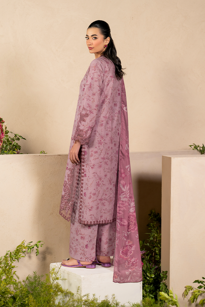 Iznik | Festive Lawn 25 | EFL-04 S Rose Pink Lawn