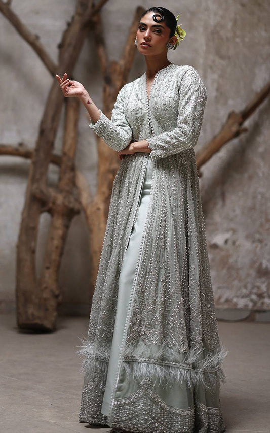 Threads and Motifs | Formal Dresses 25 | EMBROIDERED DRESS - Pakistani Designer Dress - by Threads and Motifs - Type : Ladies Clothes - 100% Original at Saira Sultan