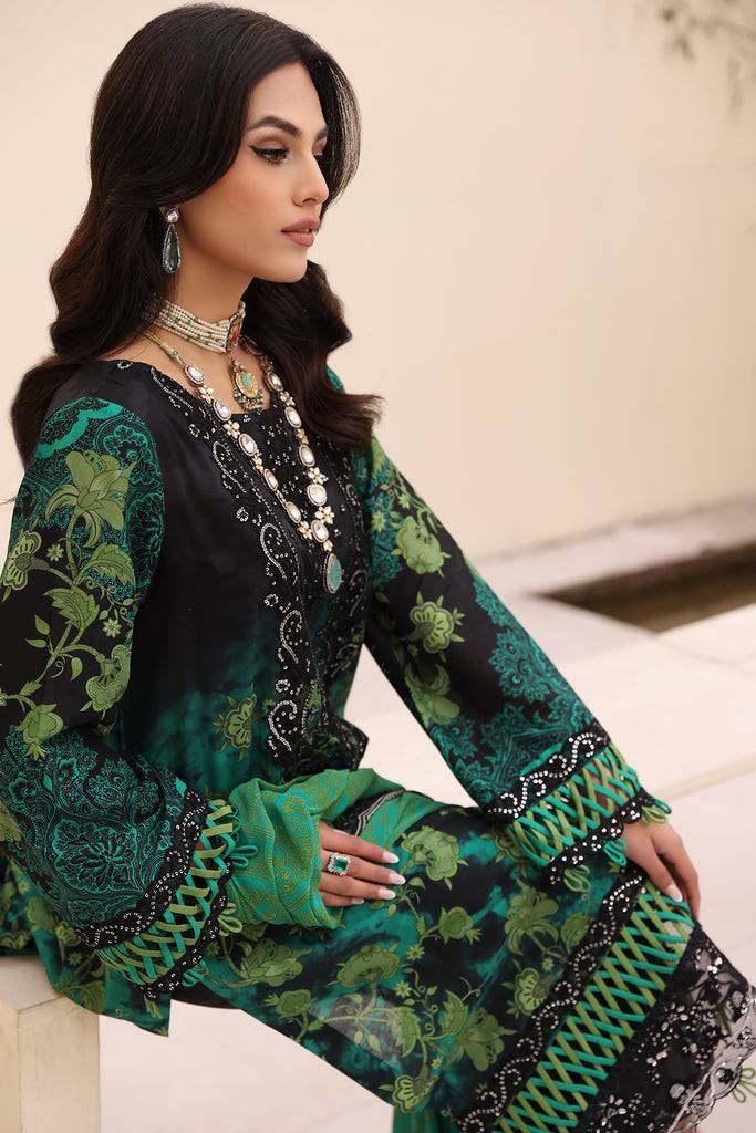 Charizma | Naranji Embroidered Lawn 24 | CN4-007 - Pakistani Designer Dress - by Charizma | Type: Luxury - 100% Original at Saira Sultan
