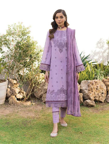 Iznik | Lawnkari 24 | UE-148 SOFT SWARD - Pakistani Designer Dress - by Iznik | Type: Formal - 100% Original at Saira Sultan