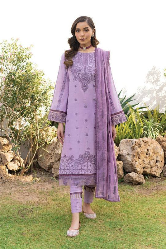 Iznik | Lawnkari 24 | UE-148 SOFT SWARD - Pakistani Designer Dress - by Iznik | Type: Formal - 100% Original at Saira Sultan