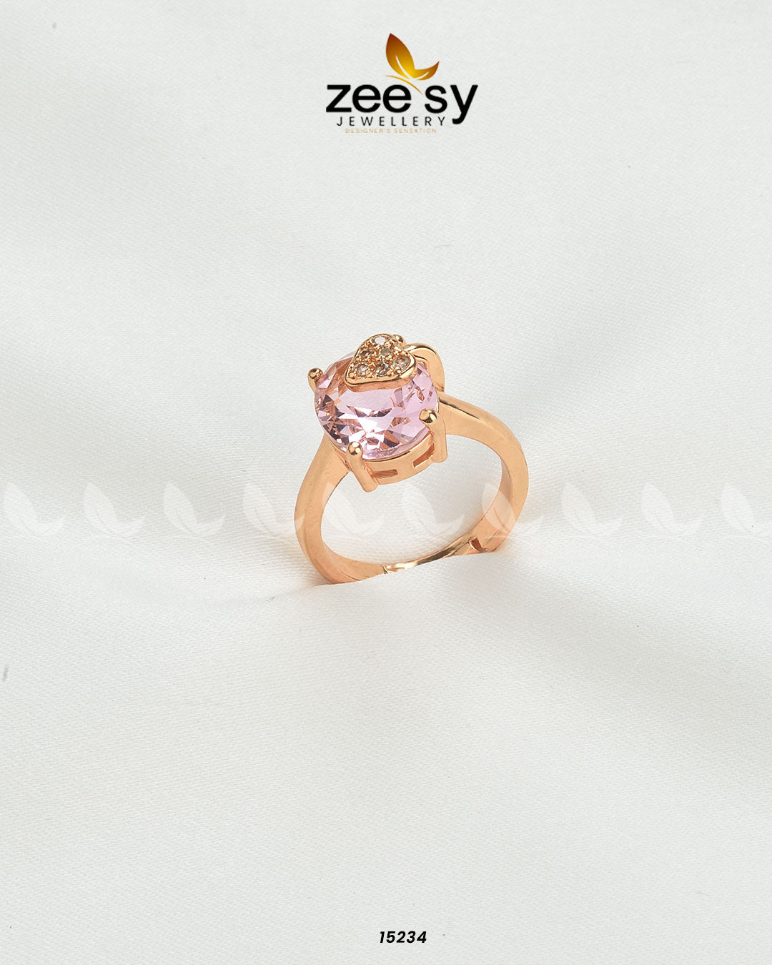 Sizzling Charming Ring Pink