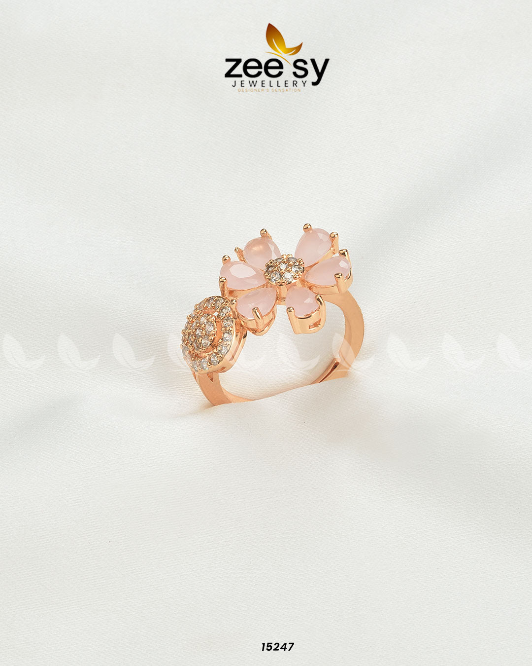 Worthy Ring Mint Pink