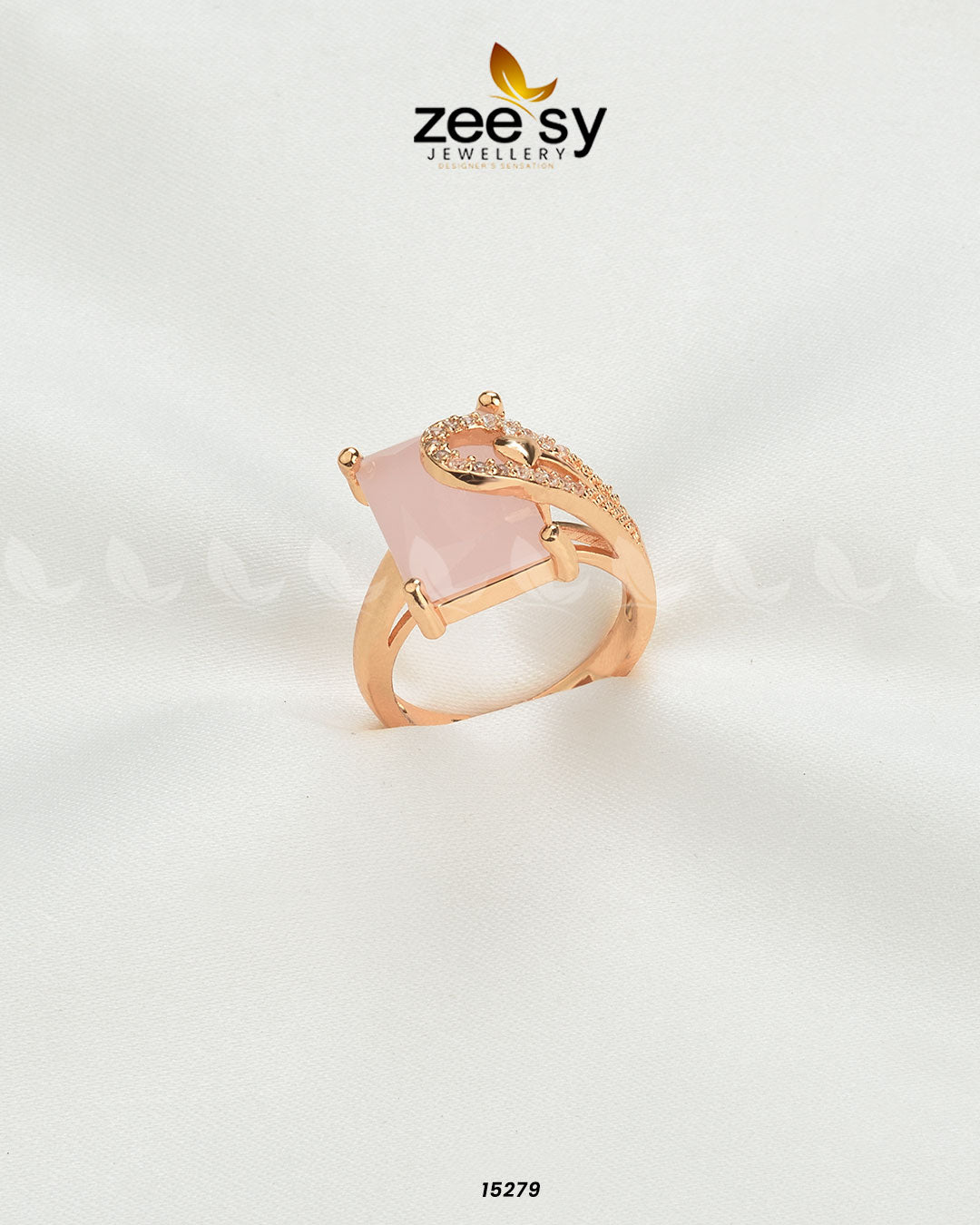 Elegance Ring Mint Pink