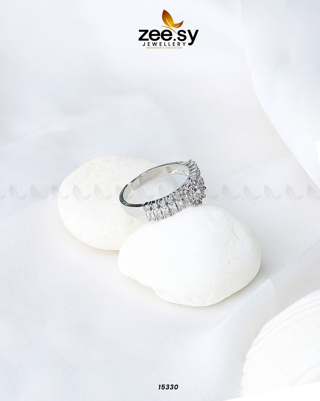 Baroque Ring Silver