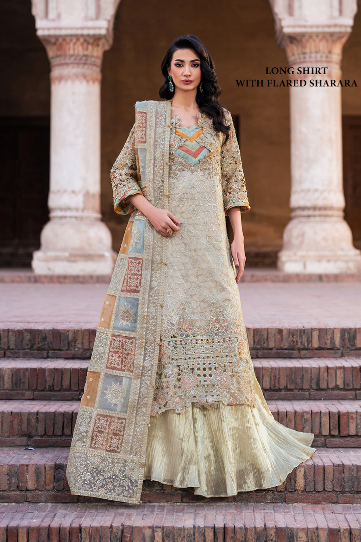 Iznik | Luxury Chiffon | ILC-02 M Apple Green Chiffon