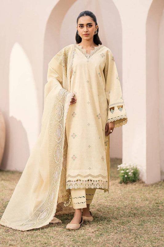 Baroque | Luxury Pret 24 | JACQUARD LAWN UF-612 - Pakistani Designer Dress - by Baroque | Type: Luxury - 100% Original at Saira Sultan