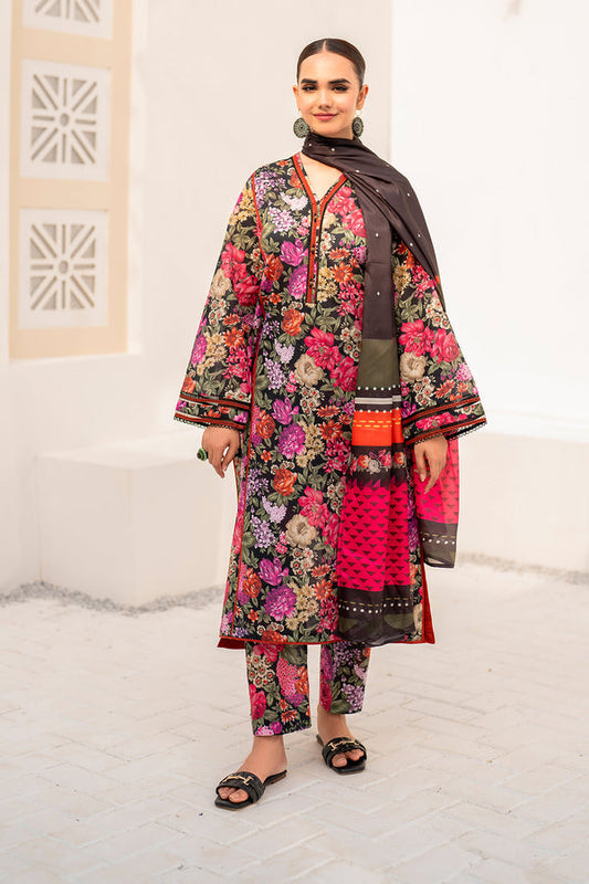 Baroque | Luxury Pret 24 | LAWN UF-666 - Pakistani Designer Dress - by Baroque | Type: Luxury - 100% Original at Saira Sultan