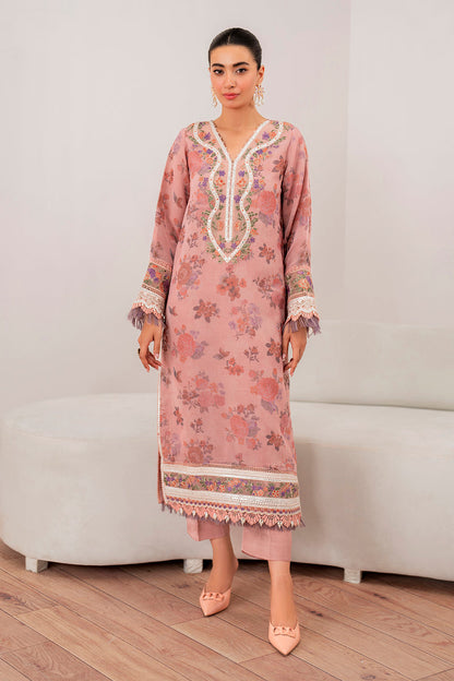 Baroque | Formal Collection | CHIFFON UF-705 XL Pink Chiffon