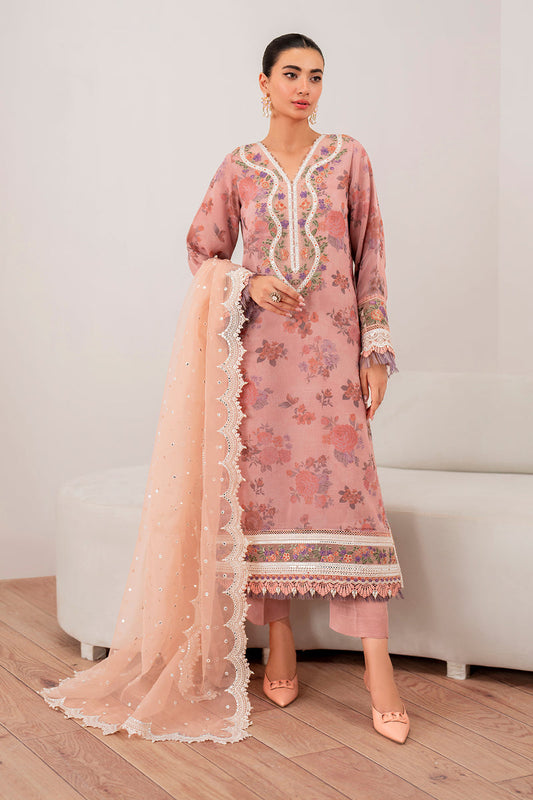 Baroque | Formal Collection | CHIFFON UF-705 XS Pink Chiffon