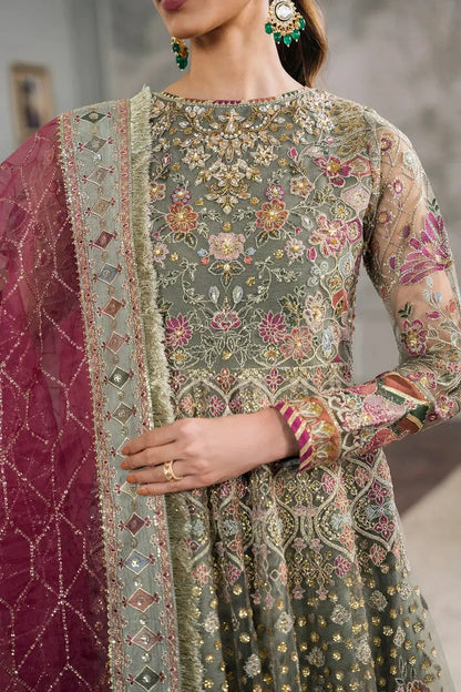 Baroque | Chantelle Embroidered Collection 2024 | CH12-02 - Pakistani Designer Dress - by Baroque | Type: Formal - 100% Original at Saira Sultan