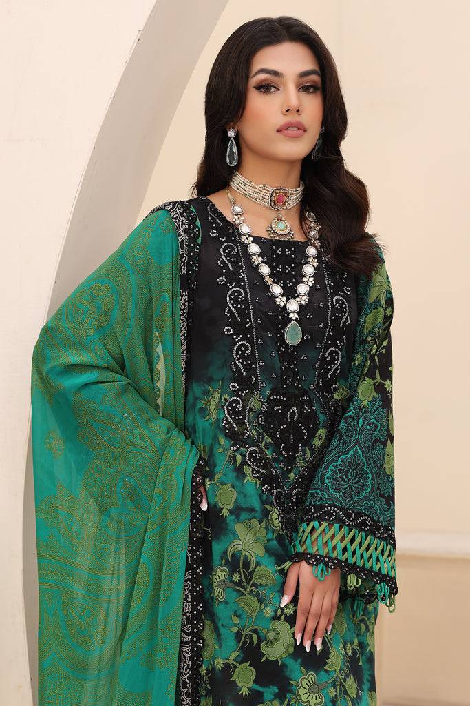 Charizma | Naranji Embroidered Lawn 24 | CN4-007 - Pakistani Designer Dress - by Charizma | Type: Luxury - 100% Original at Saira Sultan