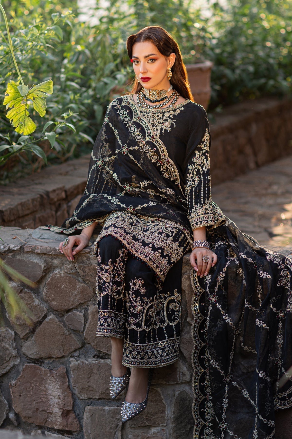 Naqshi | Samarkand Wedding Formals | Qamar - Pakistani Designer Dress - by Naqshi | Type: Bridal - 100% Original at Saira Sultan