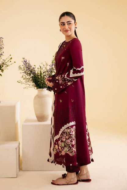 Qalamkar | Qlinekari Luxury Lawn | SQ-11 ZENAL - Pakistani Designer Dress - by Qalamkar | Type: Luxury - 100% Original at Saira Sultan