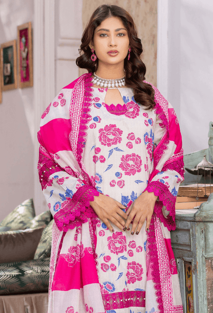 Humdum | Rang e Noor SS 24 | D08 - Pakistani Designer Dress - by HumDum | Type: Casuals - 100% Original at Saira Sultan