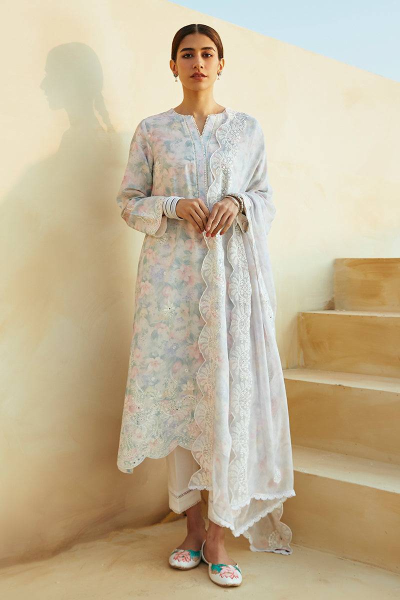 Cross Stitch | Premium Lawn 24 | VIOLA PEARL - Pakistani Designer Dress - by Cross Stitch | Type: Formal - 100% Original at Saira Sultan