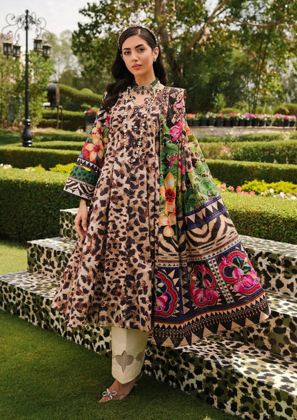 Elaf Premium | Printed Collection 24 | EEP-06A - Menagerie - Pakistani Designer Dress - by Elaf Premium | Type: Casuals - 100% Original at Saira Sultan
