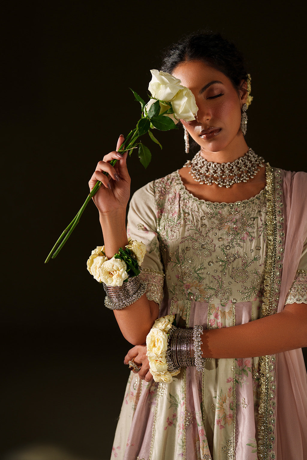 Iznik | Velvet 25 | IV-77 Embroidered Velvet by Iznik - Designer Dress - Type : Ladies Clothes - Available at Saira Sultan - 100% Original 