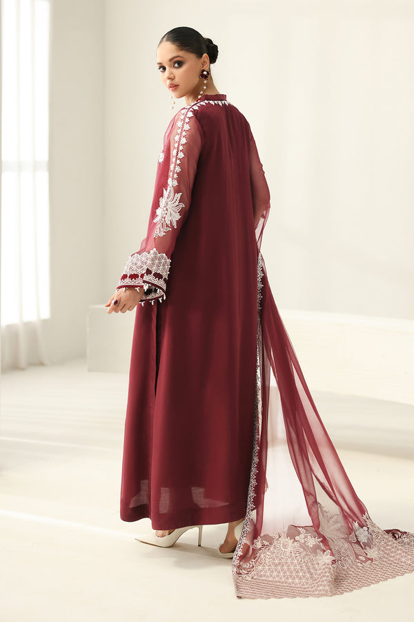 Baroque | Luxury Pret 25 | EMBROIDERED CHIFFON PR-1160 - Pakistani Designer Dress - by Baroque - Type : Ladies Clothes - 100% Original at Saira Sultan