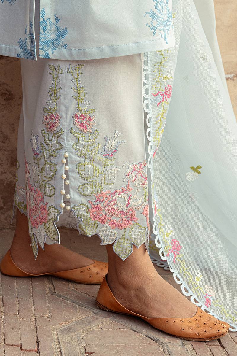 Cross Stitch | Premium Lawn 24 | DAWN MIST - Pakistani Designer Dress - by Cross Stitch | Type: Formal - 100% Original at Saira Sultan