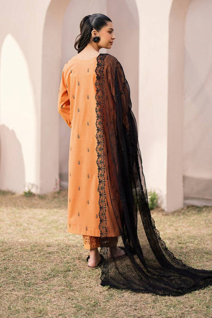 Baroque | Luxury Pret 24 | JACQUARD LAWN UF-613 - Pakistani Designer Dress - by Baroque | Type: Luxury - 100% Original at Saira Sultan