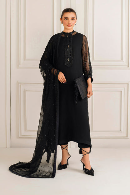 Baroque | Luxury Pret 25 | EMBROIDERED CHIFFON PR-1134 - Pakistani Designer Dress - by Baroque - Type : Ladies Clothes - 100% Original at Saira Sultan