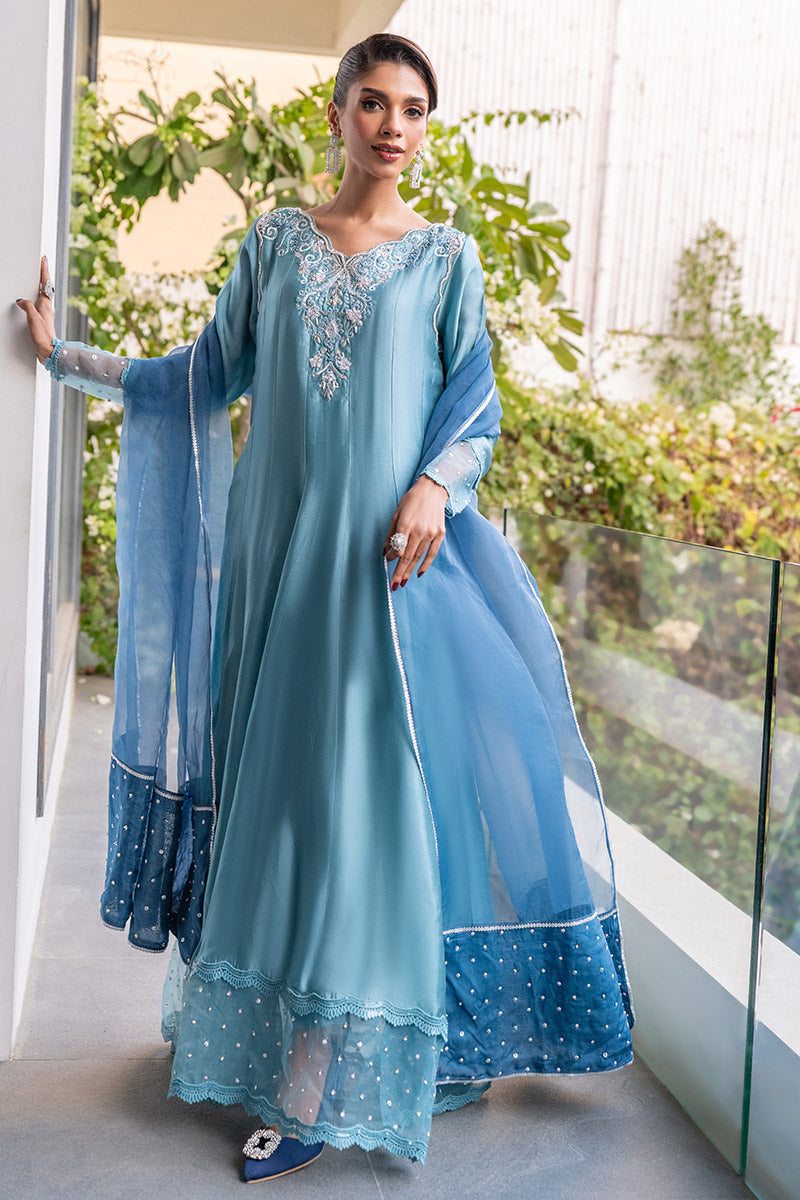 Chic Ophicial | Celenia Pret | Denim Blue XL Denium Blue Pure Sheesha Silk