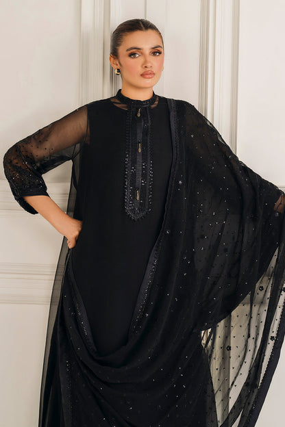 Baroque | Luxury Pret 25 | EMBROIDERED CHIFFON PR-1134 - Pakistani Designer Dress - by Baroque - Type : Ladies Clothes - 100% Original at Saira Sultan