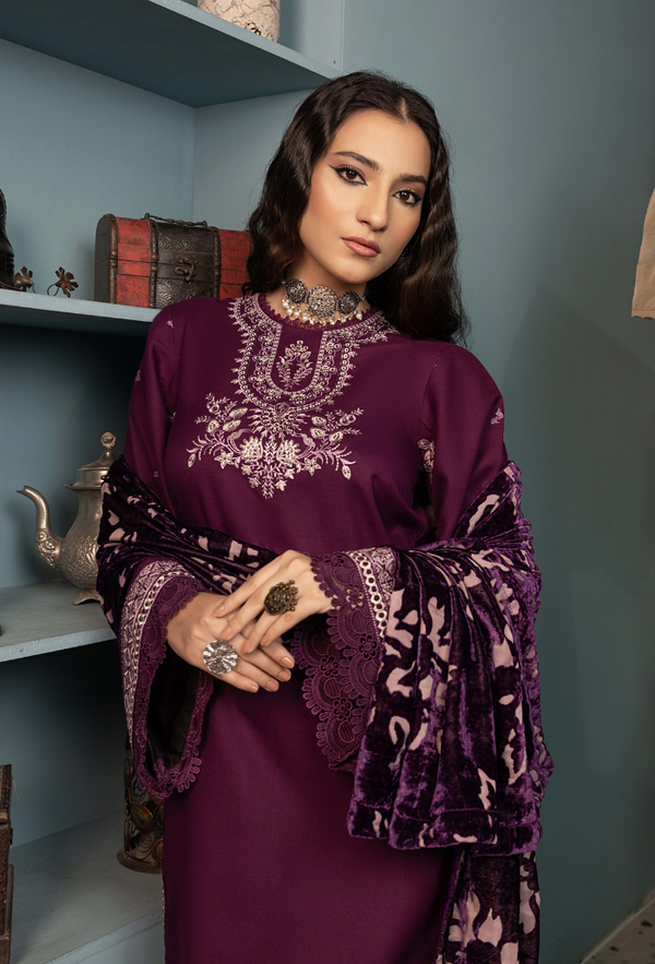 Humdum | Zouq 25 | D07 - Pakistani Designer Dress - by Humdum - Type : Ladies Clothes - 100% Original at Saira Sultan