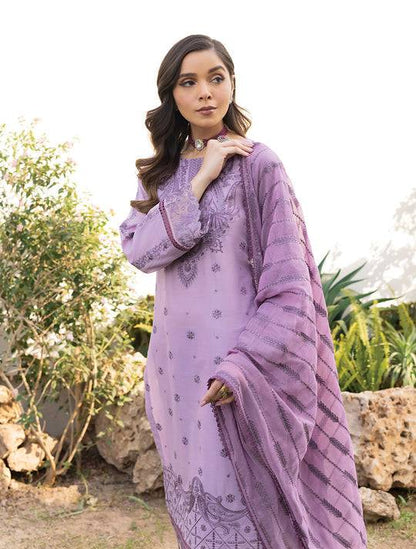 Iznik | Lawnkari 24 | UE-148 SOFT SWARD - Pakistani Designer Dress - by Iznik | Type: Formal - 100% Original at Saira Sultan