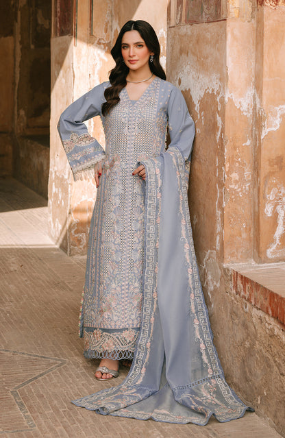 Fiona | Sarang Lawn 25 | Aysel XL Gray Lawn
